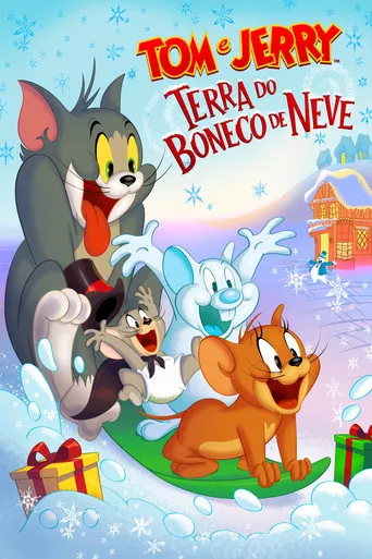 Pôster de Tom & Jerry: Terra do Boneco de Neve (2022)
