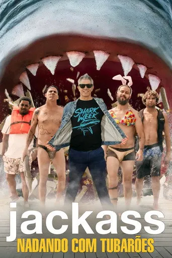 Pôster de Jackass - Nadando com Tubarões (2021)