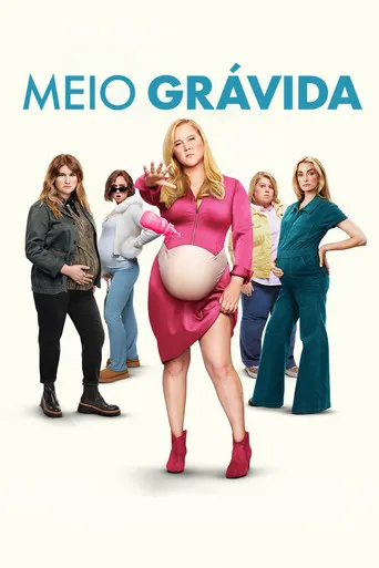 Pôster de Meio Grávida (2025)