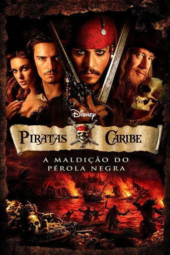 Pôster de Piratas do Caribe A Maldição do Pérola Negra (2003)