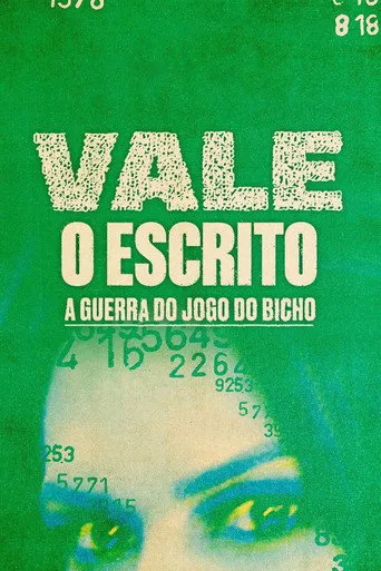 Pôster de Vale o Escrito: A Guerra do Jogo do Bicho (2023)
