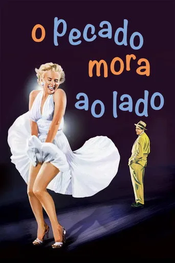 Pôster de O Pecado Mora ao Lado (1955)