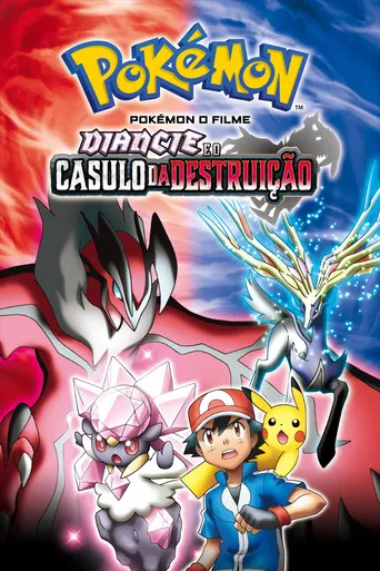 Pôster de Pokémon o Filme: Diancie e o Casulo da Destruição (2014)