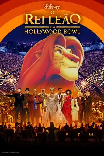 Pôster de O Rei Leão no Hollywood Bowl (2025)