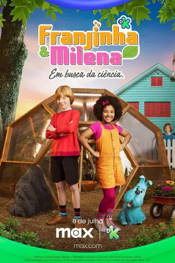 Pôster de Franjinha e Milena em Busca da Ciência (2024)