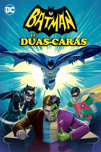 Pôster de Batman vs. Duas-Caras (2017)