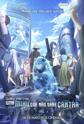 Pôster de Colorful Stage! O Filme: Uma Miku Que Não Sabe Cantar (2025)