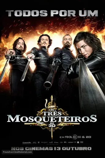 Pôster de Os Três Mosqueteiros (2011)