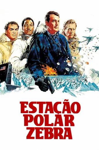 Pôster de Estação Polar Zebra (1968)