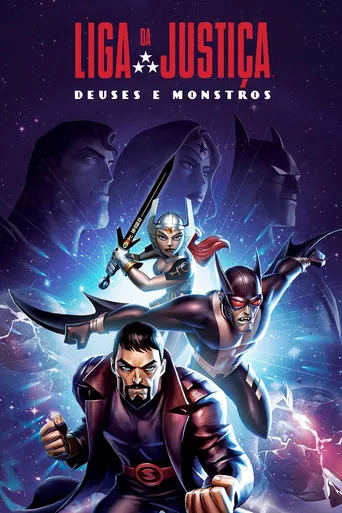 Pôster de Liga da Justiça: Deuses e Monstros (2015)