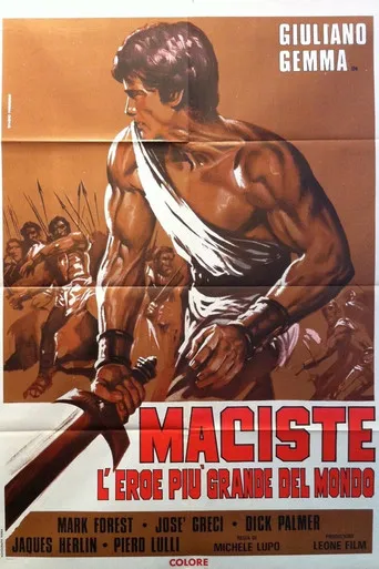 Pôster de Golias e os Pecadores da Babilônia (1963)