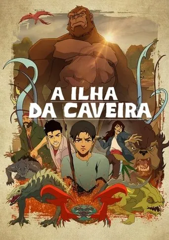 Pôster de A Ilha da Caveira (2023)