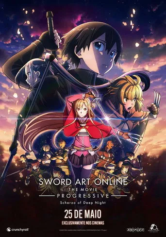 Pôster de Sword Art Online Progressive: Scherzo do Crepúsculo Sombrio (2022)