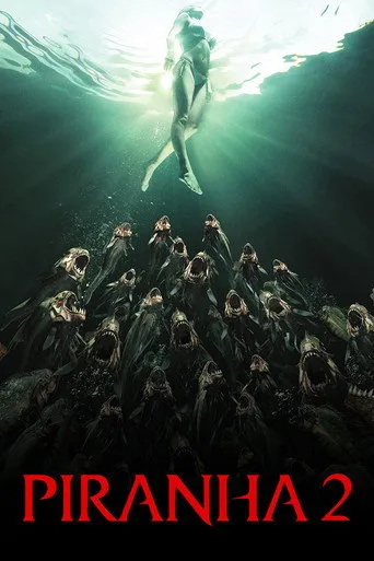 Pôster de Piranha 2 (2012)
