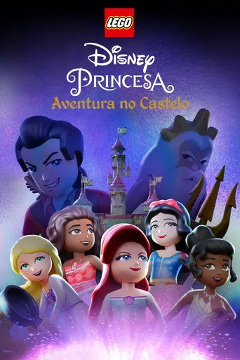 Pôster de LEGO Disney Princesa Aventura no Castelo (2023)