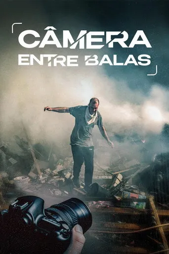 Pôster de Câmera Entre Balas (2025)