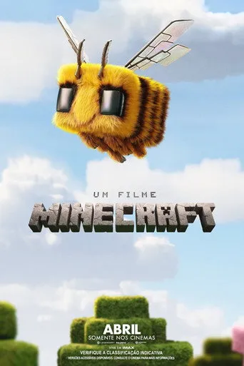 Pôster de Um Filme Minecraft 4K