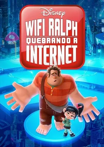 Pôster de WiFi Ralph Quebrando a Internet (2018)