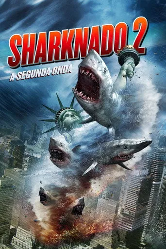 Pôster de Sharknado 2: A Segunda Onda (2014)