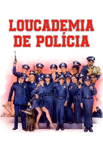 Pôster de Loucademia de Polícia (1984)
