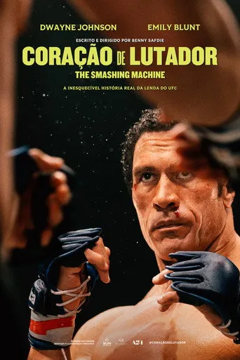 Pôster de Coração de Lutador The Smashing Machine (2025)