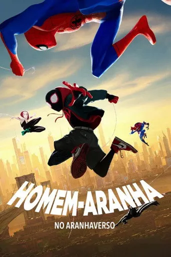 Pôster de Homem Aranha no Aranhaverso 4K