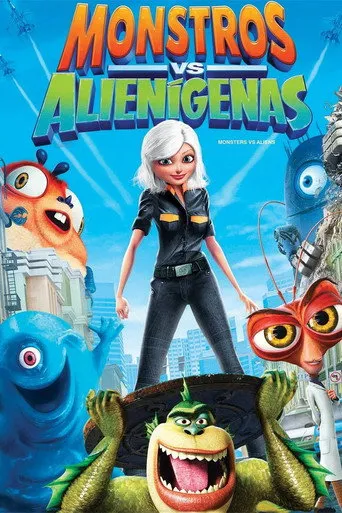 Pôster de Monstros vs Alienígenas (2009)