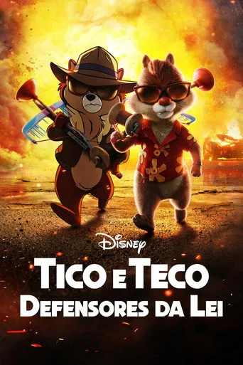 Pôster de Tico e Teco Defensores da Lei (2022)