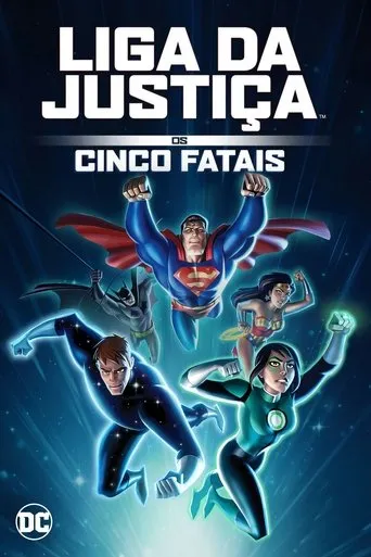 Pôster de Liga da Justiça: Os Cinco Fatais (2019)