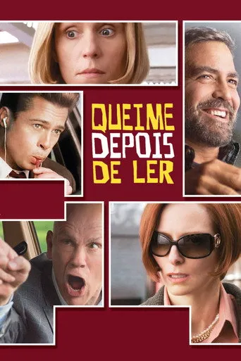Pôster de Queime Depois de Ler (2008)