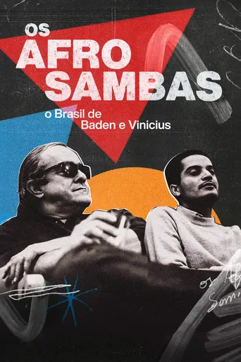 Pôster de Os Afro-Sambas O Brasil de Baden e Vinícius