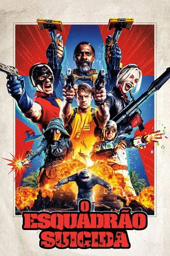 Pôster de O Esquadrão Suicida (2021)