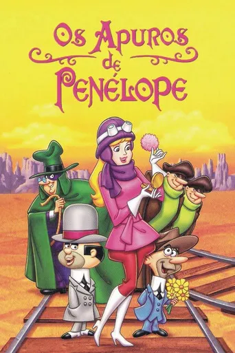 Pôster de Os Apuros de Penélope Charmosa (1969)