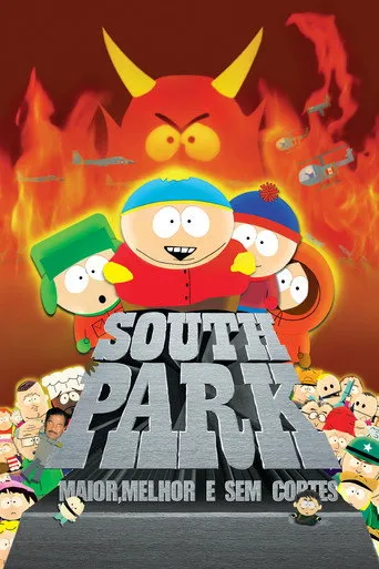 Pôster de South Park: Maior, Melhor e Sem Cortes (1999)