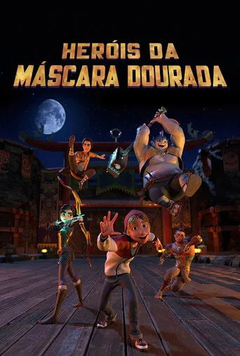 Pôster de Heróis da Máscara Dourada (2023)