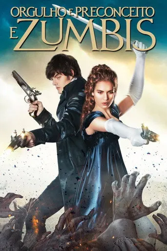 Pôster de Orgulho e Preconceito e Zumbis (2016)