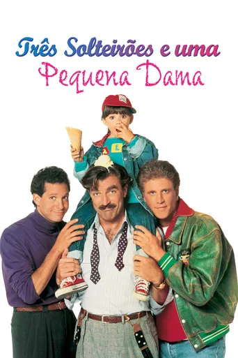 Pôster de Três Solteirões e uma Pequena Dama (1990)