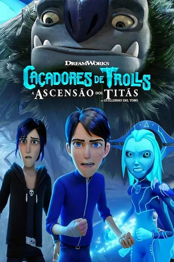 Pôster de Caçadores de Trolls: A Ascensão dos Titãs (2021)