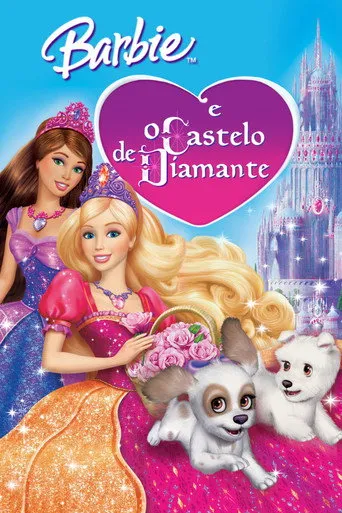 Pôster de Barbie e o Castelo de Diamante (2008)