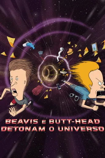 Pôster de Beavis e Butt-Head: Detonam o Universo (2022)